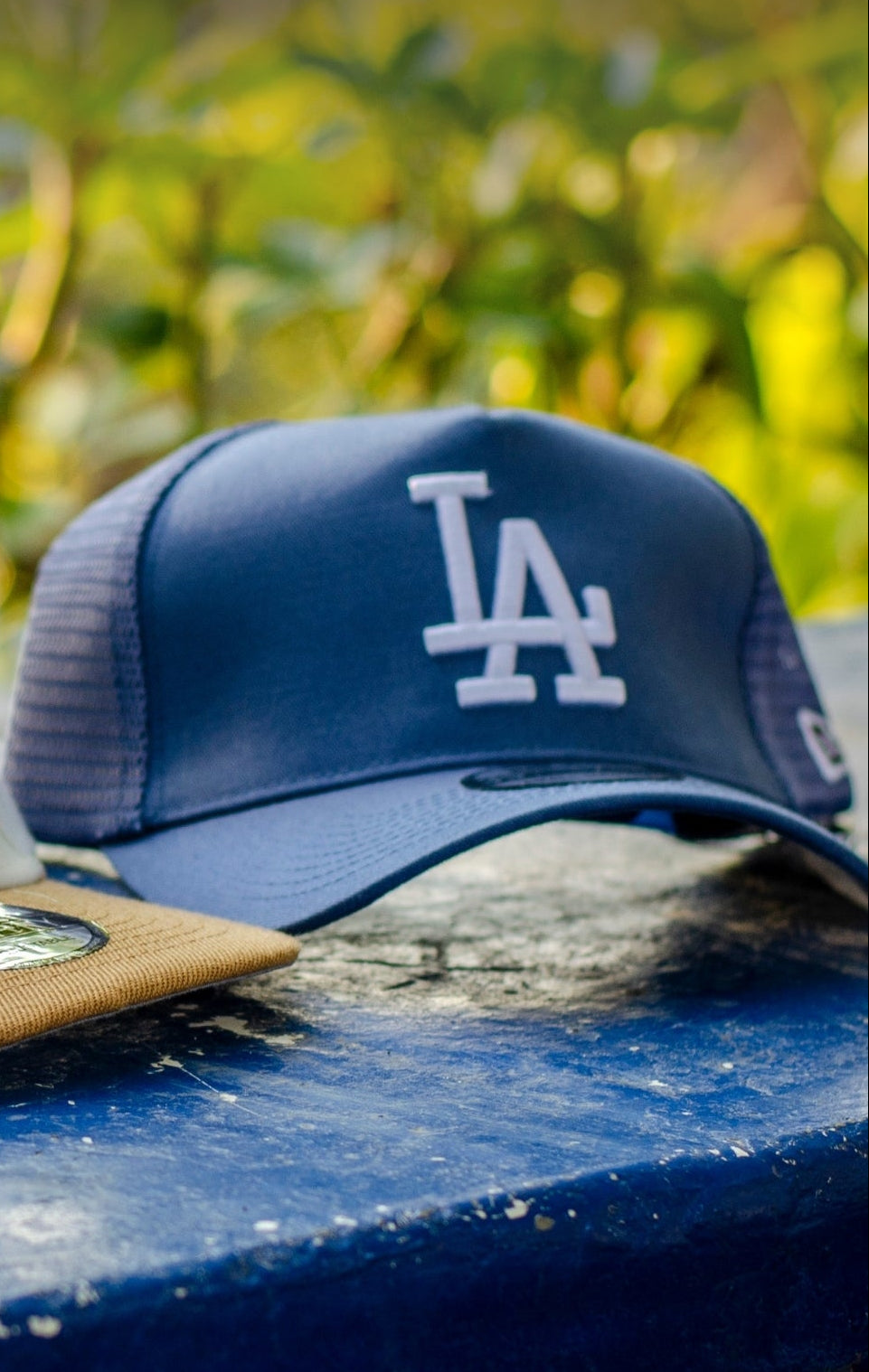 New Era LA visera azul