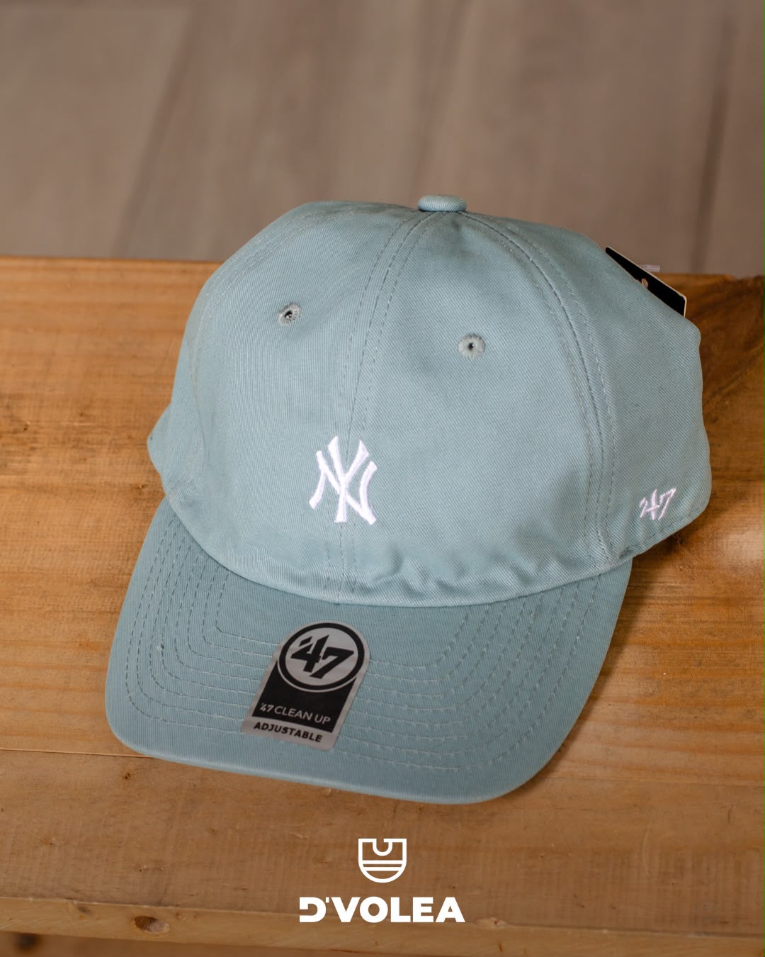 New Era NY visera aqua