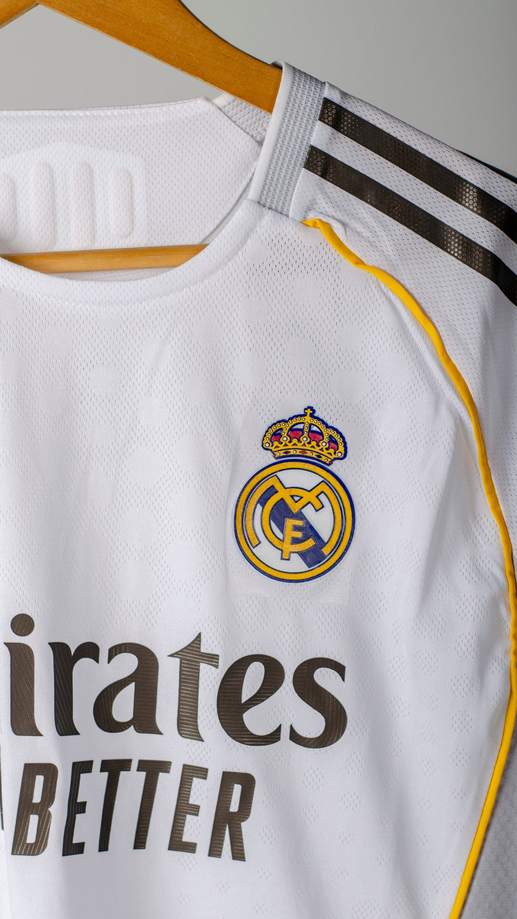 Camisa Real Madrid Local 25-26 Versión Jugador UCL