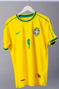 Camisa Brasil Local 2002 Retro Ronaldo 9