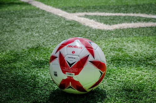 Balón de Fútbol Molten 5F5R3100-RK Rojo-Negro