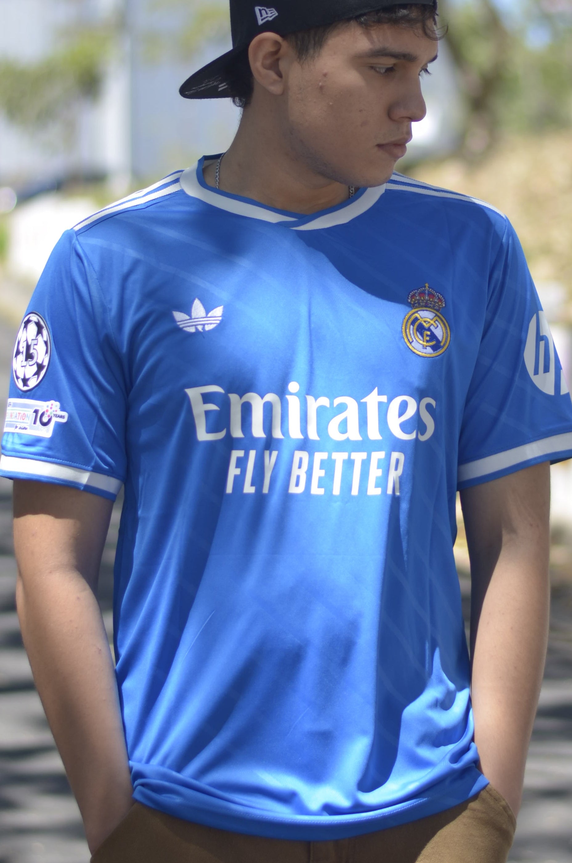 Camisa Real Madrid Tercera 25-26 Versión Fan Mbappé 10