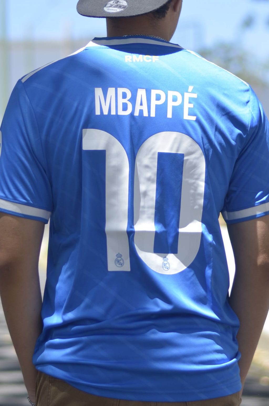 Camisa Real Madrid Tercera 25-26 Versión Fan Mbappé 10