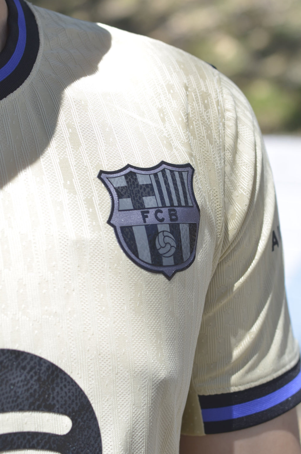 Camisa Barcelona Visita 25-26 Versión Jugador