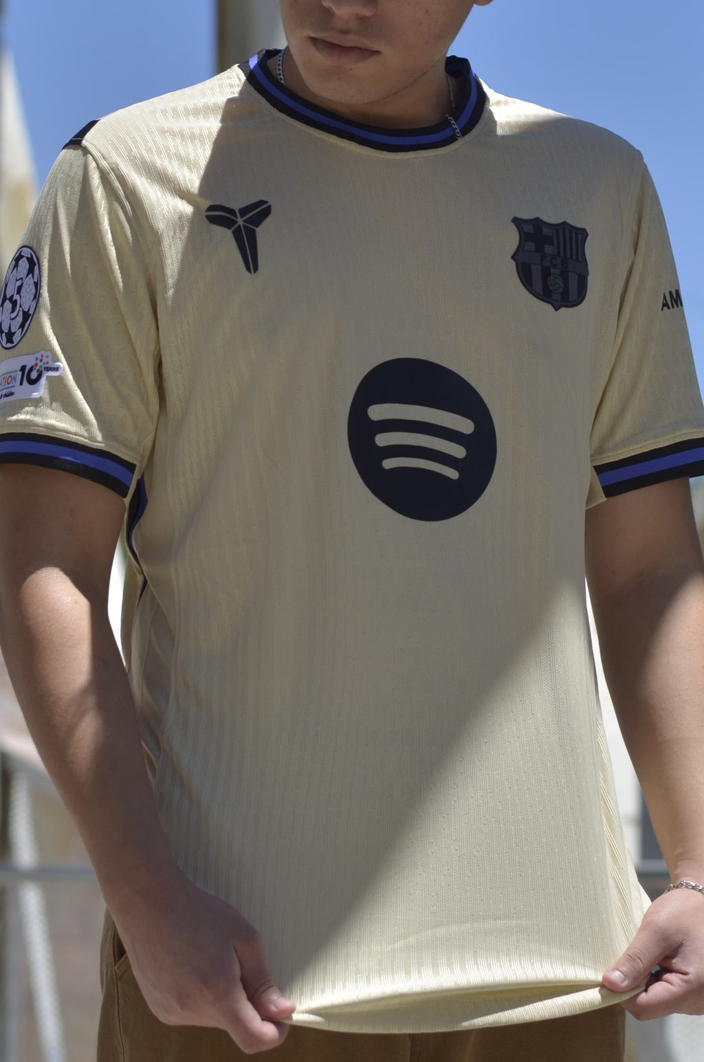 Camisa Barcelona Visita 25-26 Versión Jugador