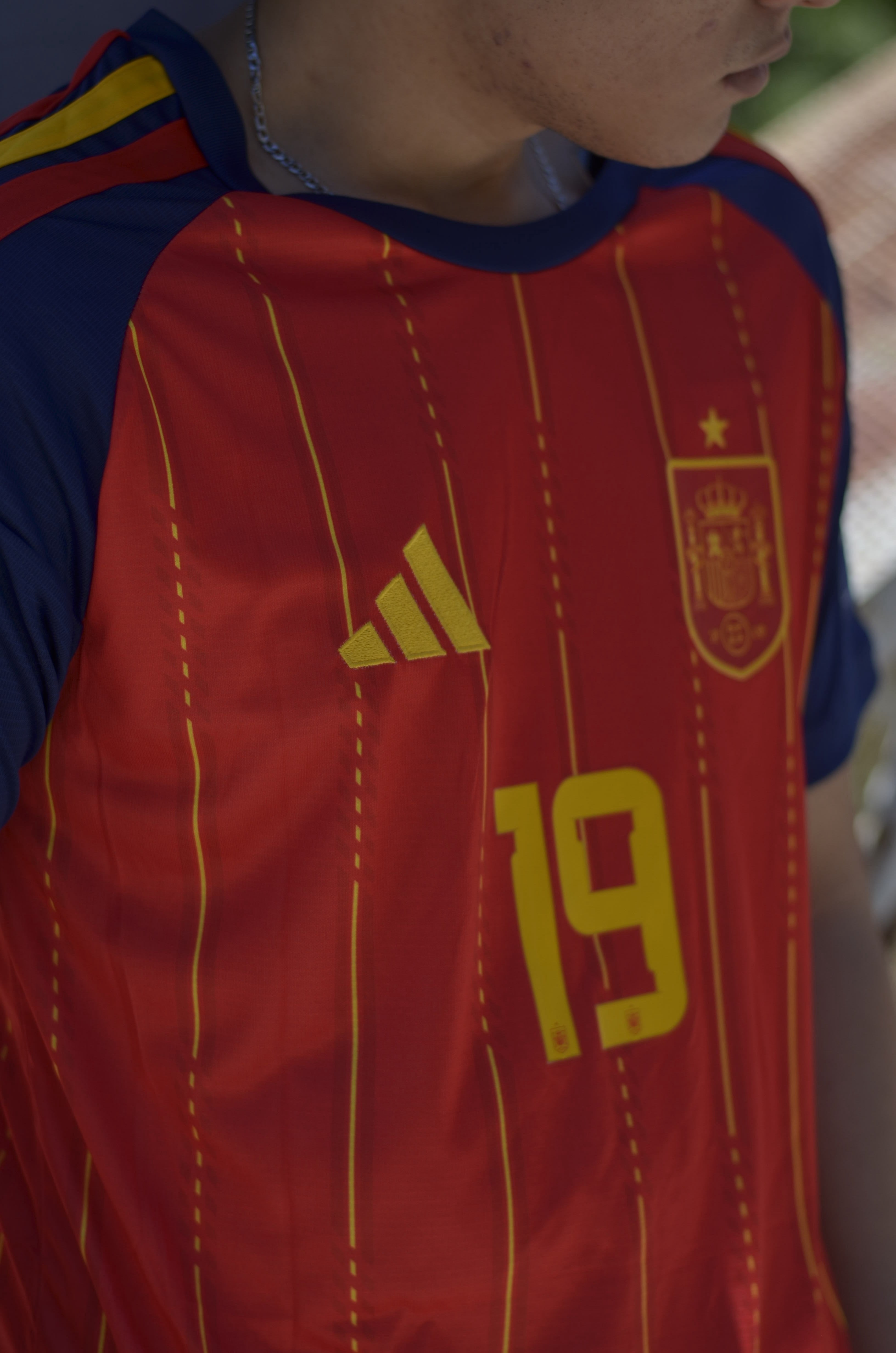 Camisa España Local 2026 Versión Fan Lamine Yamal 19