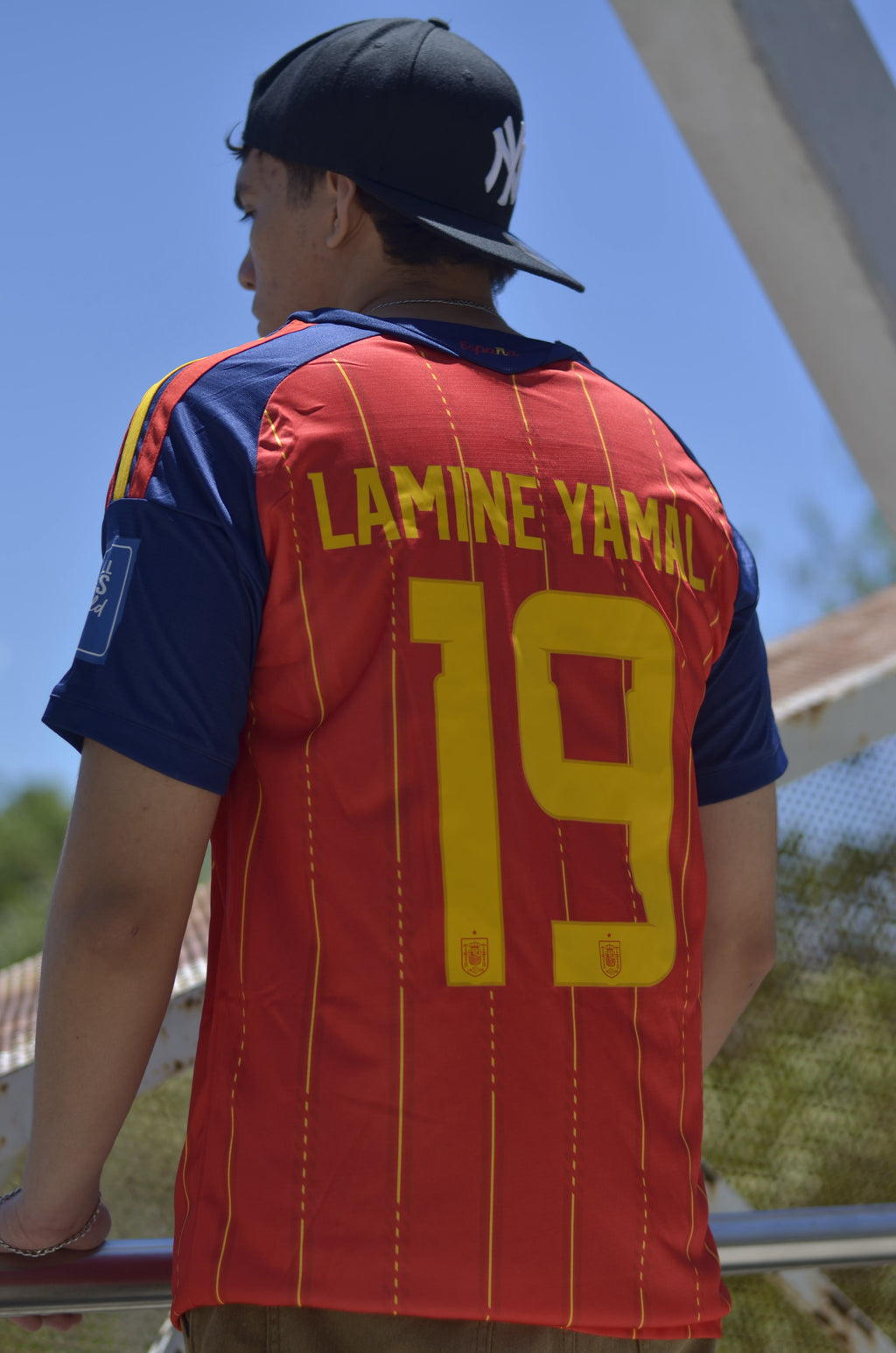 Camisa España Local 2026 Versión Fan Lamine Yamal 19