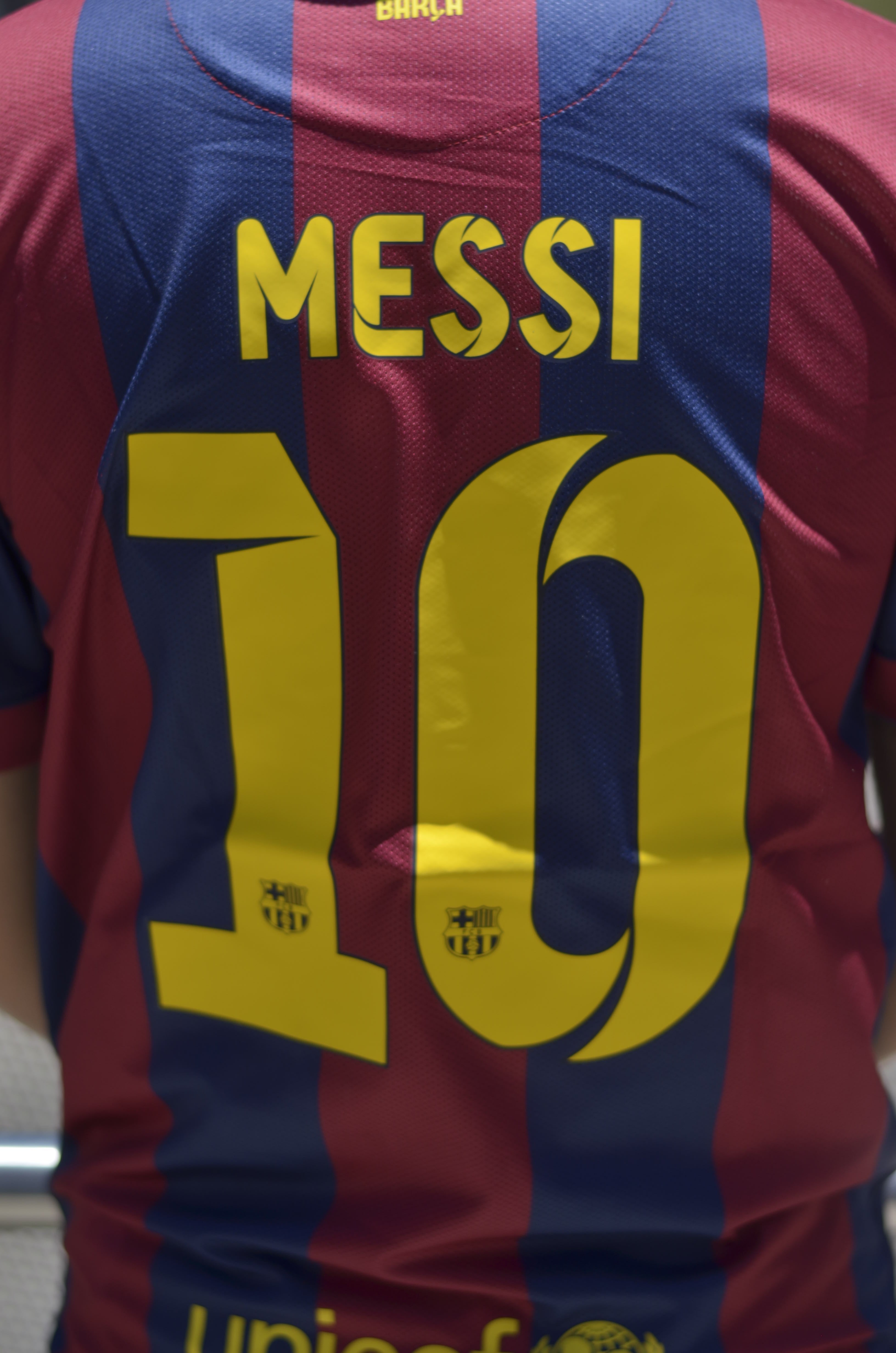 Camisa Barcelona Local 14-15 Versión Fan Messi 10