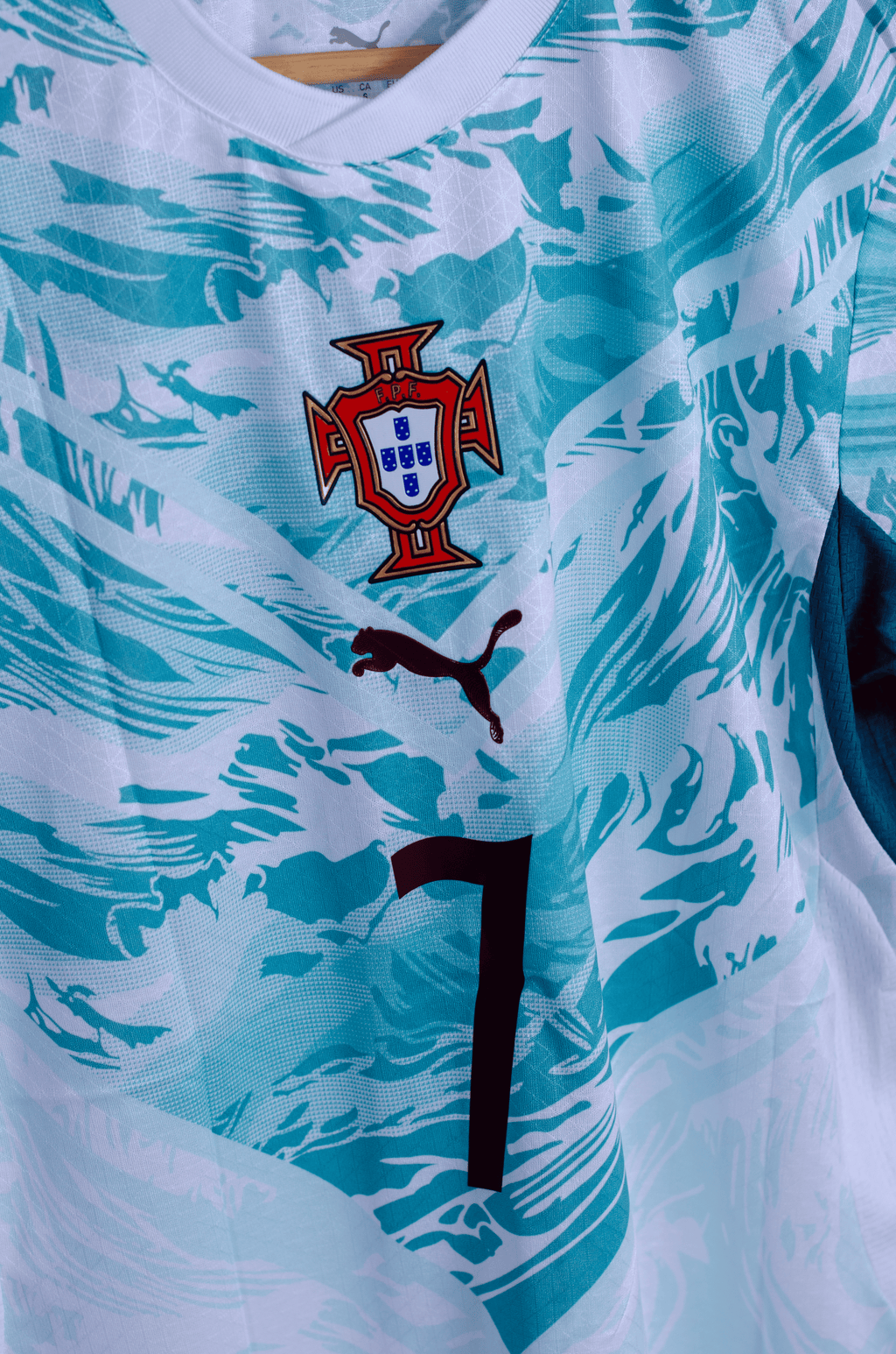 Camisa Portugal Visita 2026 Ronaldo 7 Versión Jugador
