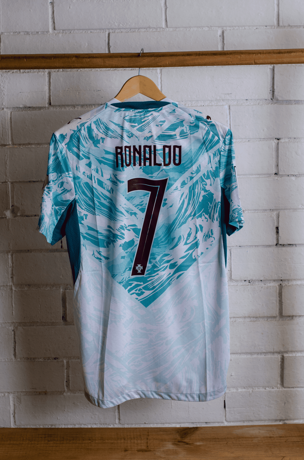 Camisa Portugal Visita 2026 Ronaldo 7 Versión Jugador