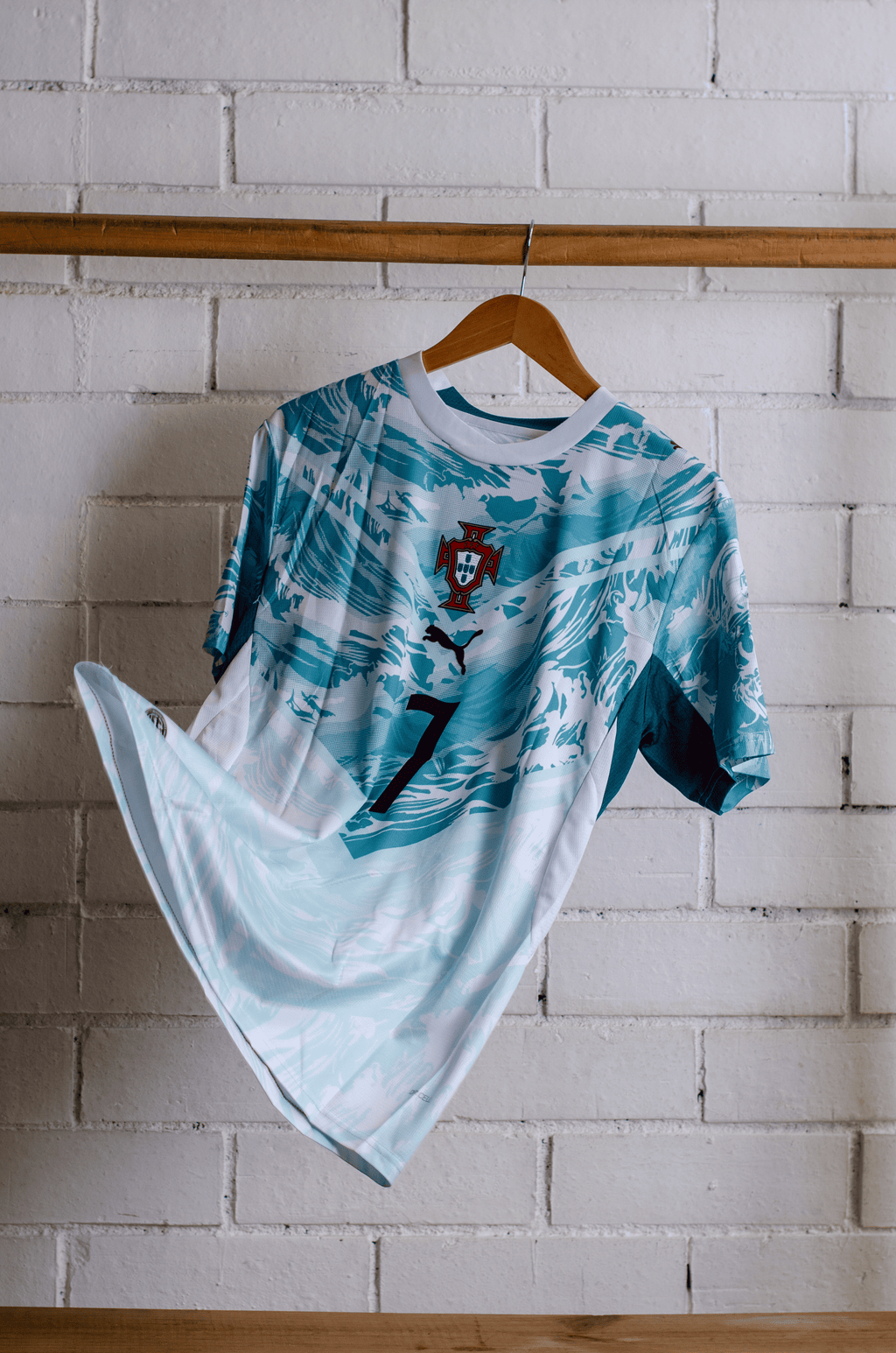 Camisa Portugal Visita 2026 Ronaldo 7 Versión Jugador