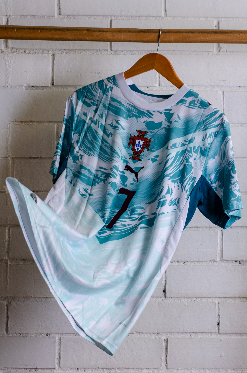 Camisa Portugal Visita 2026 Ronaldo 7 Versión Fan