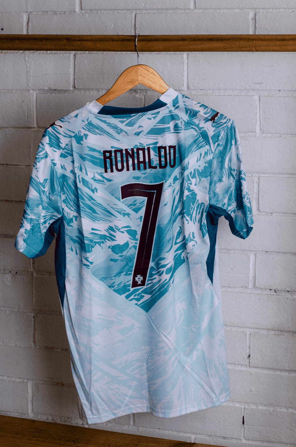 Camisa Portugal Visita 2026 Ronaldo 7 Versión Fan