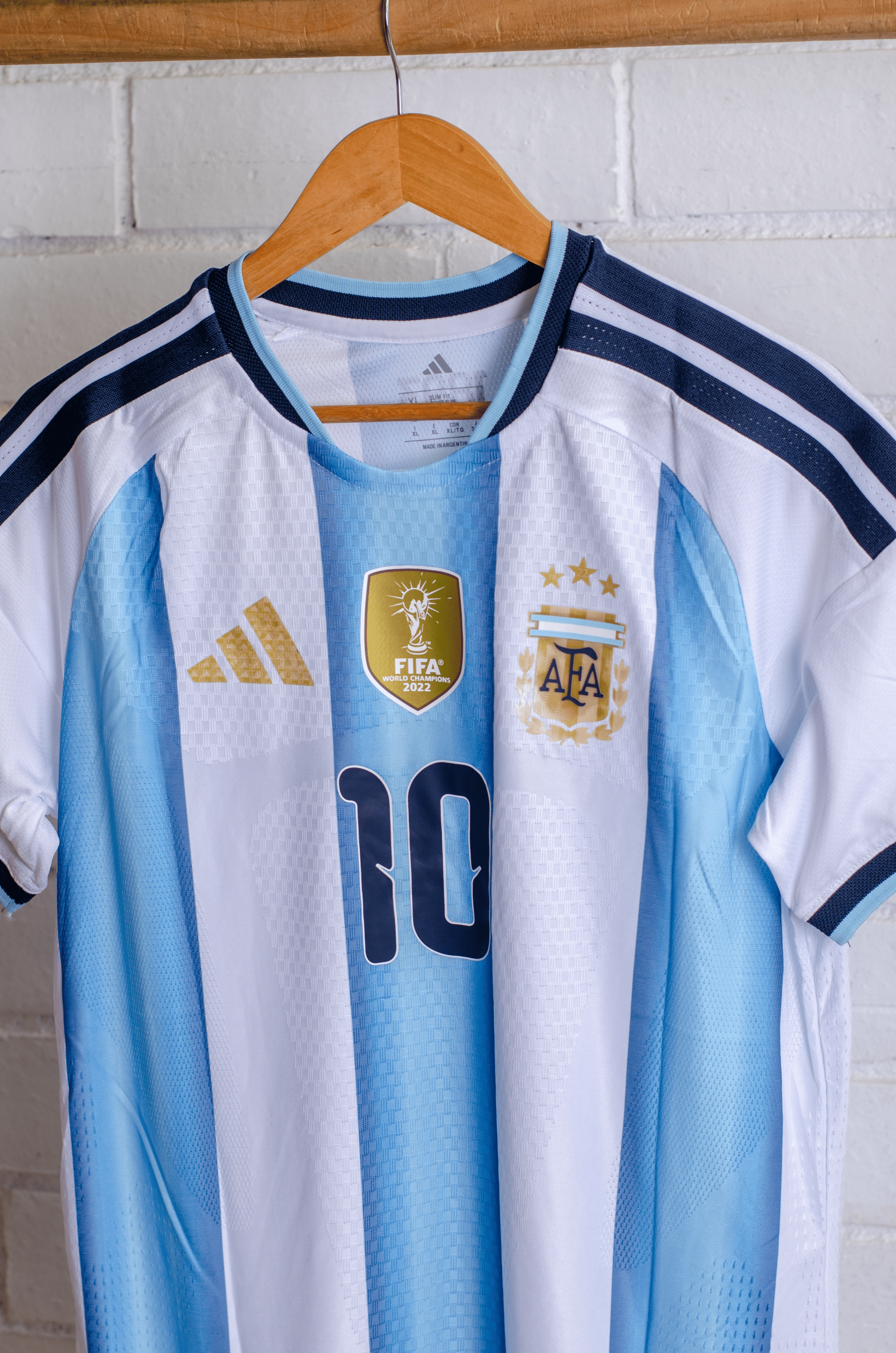 Camisa Argentina Local 2026 Version Jugador Messi 10