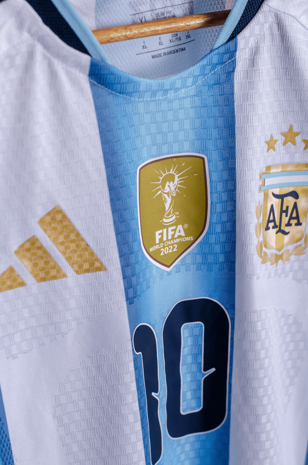 Camisa Argentina Local 2026 Version Jugador Messi 10