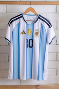 Camisa Argentina Local 2026 Versión Fan Messi 10