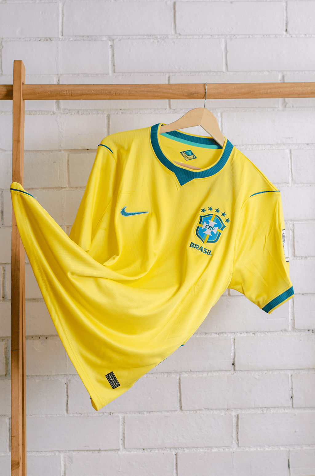 Camisa Brasil Local 2026 Versión Fan
