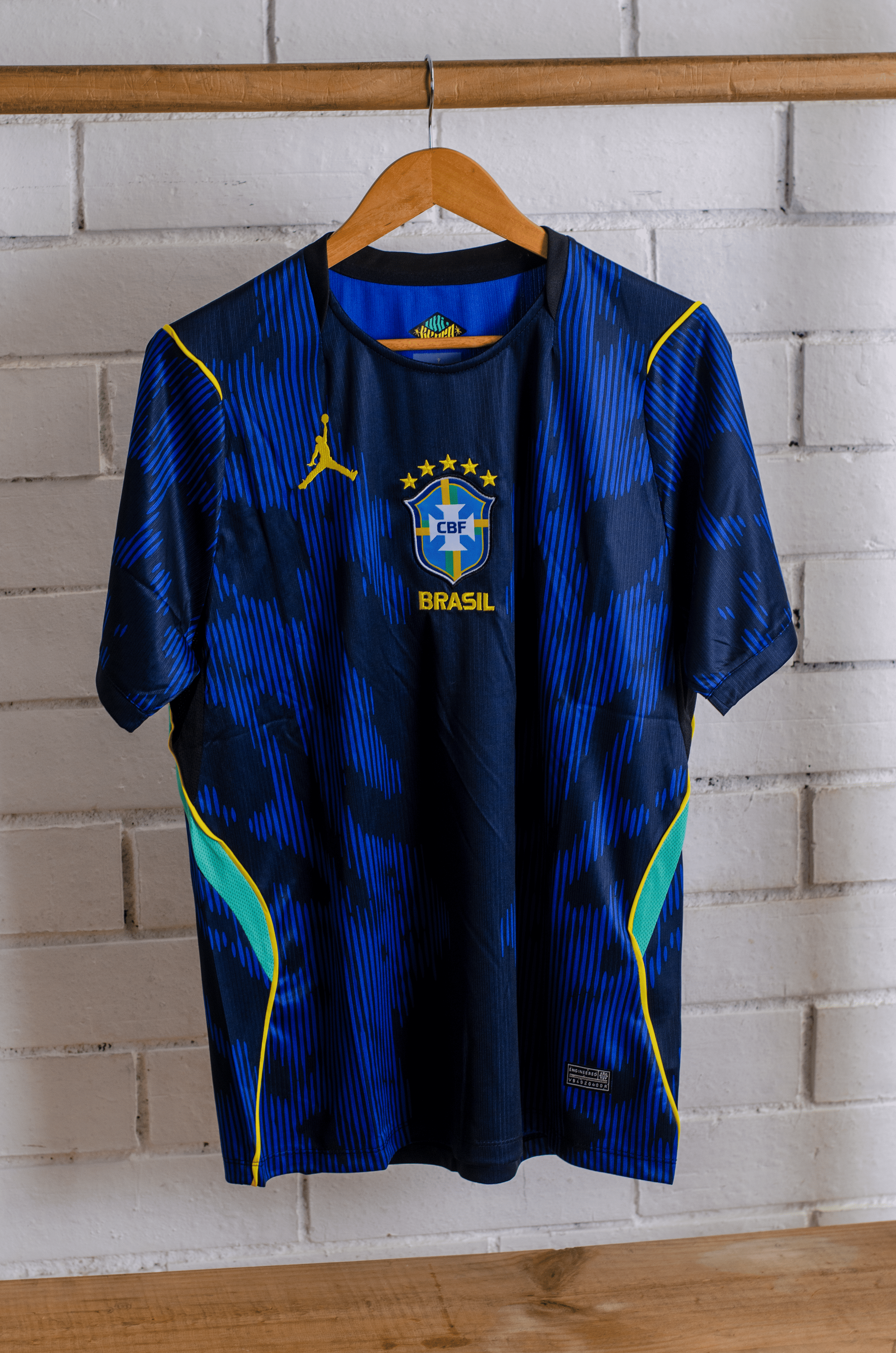 Camisa Brasil Visita 2026 Versión Fan