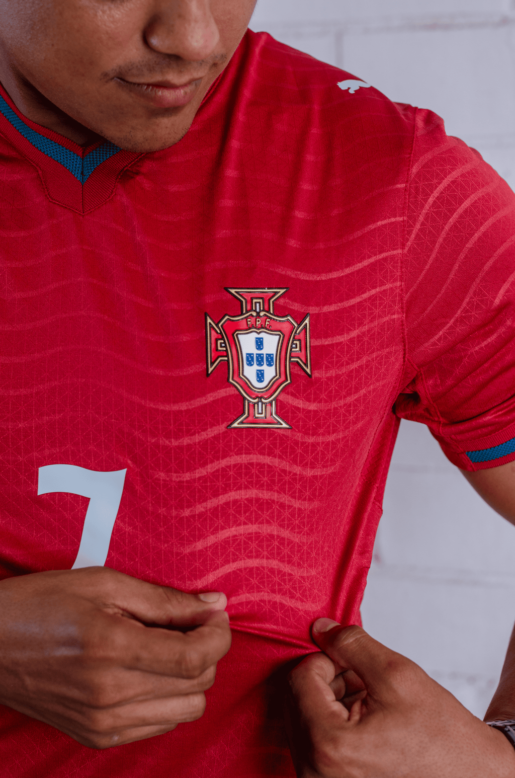 Camisa Portugal Local 2026 Versión Jugador Ronaldo 7