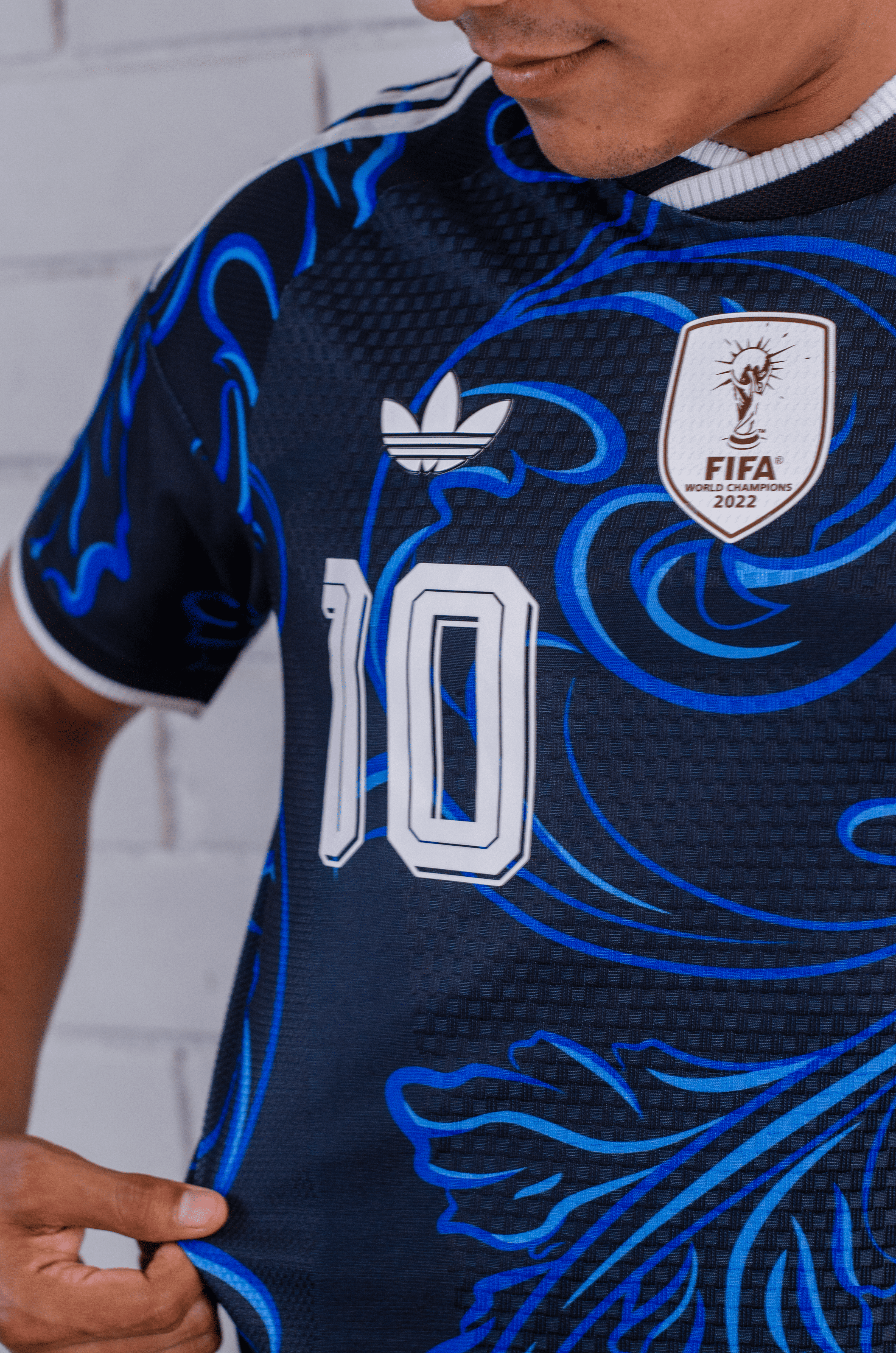 Camisa Argentina Visita 2026 Messi 10 Versión Jugador