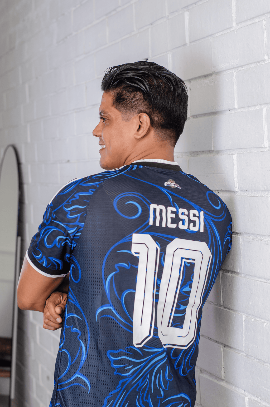 Camisa Argentina Visita 2026 Messi 10 Versión Jugador