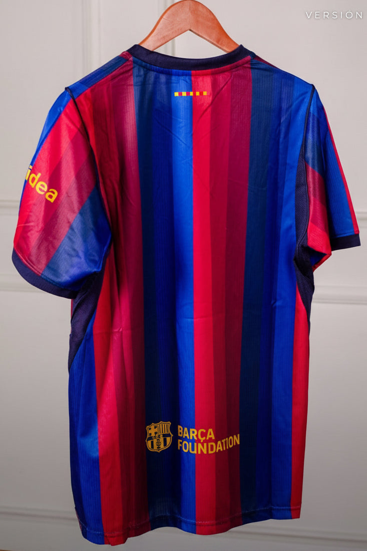 Camisa Barcelona Local 26-27 Versión Fan